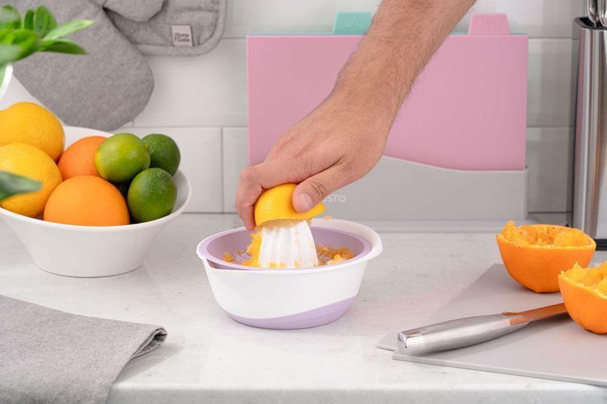 Соковитискач ручний для цитрусових Ardesto Fresh, 0.6л, пластик, ліловий (AR1464LP) 363030 фото