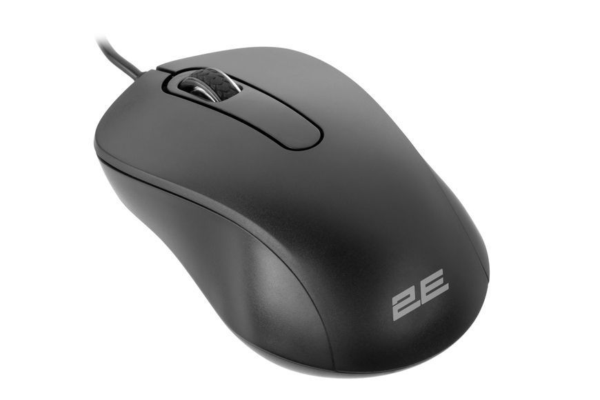 Миша 2E MF160, USB-A, чорний (2E-MF160UB) 372810 фото