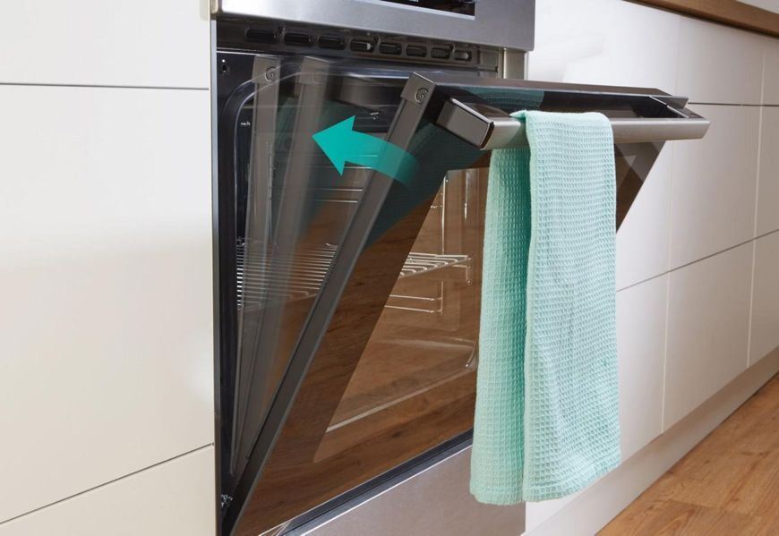Плита Gorenje електрична склокерамічна, 70л, 50x60см, дисплей, приготування з паром, програматор, білий (GECS5C70WA) 374097 фото