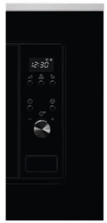 Мікрохвильова піч Electrolux вбудована, 20л, електрон. керування, 700Вт, дисплей, чорний (LMS2203EMX) 374384 фото