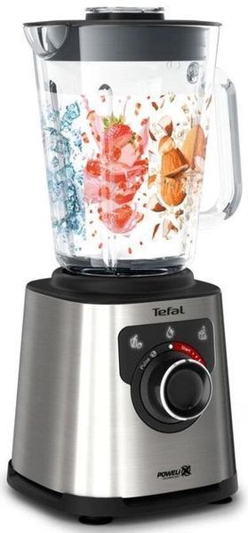 Блендер Tefal стаціонарний Perfect mix+ 1200Вт, чаша-1750мл, скло, сталь-чорний (BL871D31) 363057 фото
