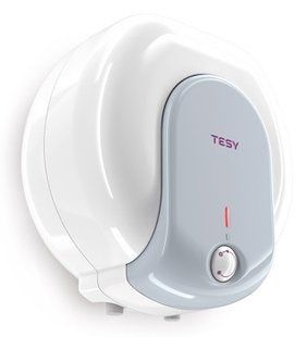 Водонагрівач електр. TESY Bilight Compact 10A GCA 1020 L52 RC, 10л, 2кВт, монтаж над мийкою, мех. кер-ння, B, білий 362861 фото