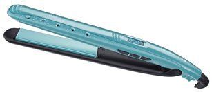Випрямляч Remington Wet 2 Straight, 47Вт, темп.режимів-10, 140-230С, дисплей, кераміка, титан , бірюзовий (S7300) 371519 фото