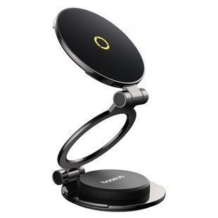 Автомобільний тримач Baseus MagPro Series II Magnetic Car Mount (C40172900121-00) Black 347058 фото