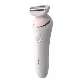 Епілятор Philips 8000 series дисковий, акумул., пінцет.-32, волог.+сух., насадок-7, футляр, білий (BRE735/00) 367755 фото