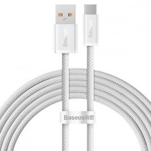 Кабель Baseus Dynamic Series Fast Charging Type-C 100W (2m) (CALD000702) white 396916 фото