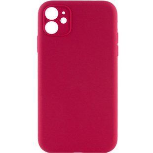 Чохол Silicone Case Full Camera Protective (AA) NO LOGO для Apple iPhone 12 (6.1") М'ятний / Mint 421333 фото