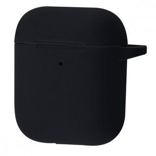 Чохол Silicone Case New for AirPods 1/2 black 331343 фото