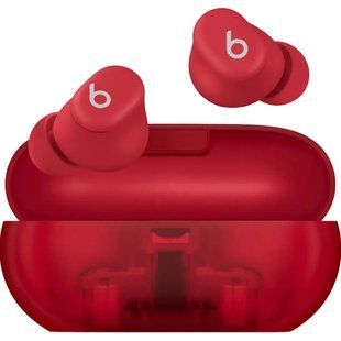 Навушники Beats By Dr. Dre Solo Buds (MUW03) Transparent Red 324430 фото