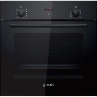 Духова шафа Bosch електрична, 66л, A, дисплей, конвекція, чорний (HBF512BB1T) 367119 фото