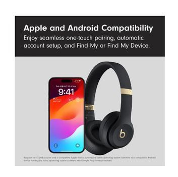 Навушники Beats Solo4 Wireless (MC2L4) Black & Gold 329231 фото