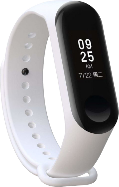 Ремінець для фітнес браслета Xiaomi Mi Band 3/4 White 124306 фото