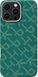 Чохол-накладка iPhone 16 Pro Pitaka Tactile Woven Case Monogram - Green/Gold (KI1601PTK) 377911 фото 1