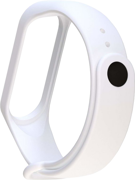 Ремінець для фітнес браслета Xiaomi Mi Band 3/4 White 124306 фото