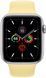 Смарт-годинник Apple Watch Series 5 44mm GPS Aluminum Silver Case With Lemon Cream (MWT32) 138002 фото 2
