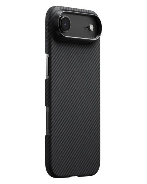 Чохол-накладка iPhone Air Pitaka Ultra-Slim Case With PitaTap 600D Black/Grey Twill (KI1701BA) 397244 фото
