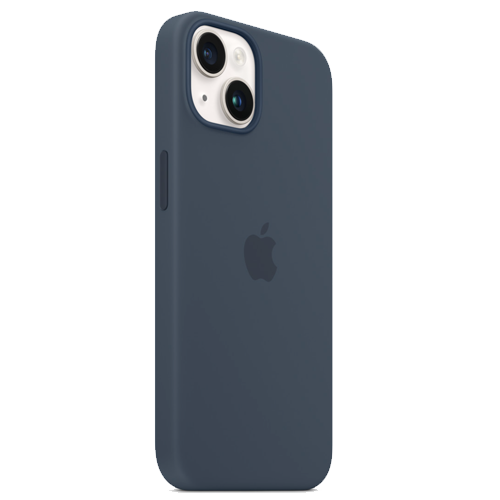 Чохол-накладка Apple iPhone 14 Silicone Case with MagSafe - Storm Blue (MPRV3) 256017 фото