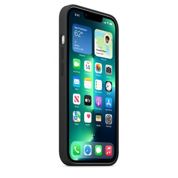 Чохол-накладка iPhone 13 Pro Apple Silicone Case MagSafe Midnight 241949 фото