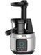 Соковитискач Tefal Juice&Clean шнековий 150Вт, чаша-0.8л, жмих-0.8л, пластик, сріблясто-чорний (ZC420E38) 371669 фото 1
