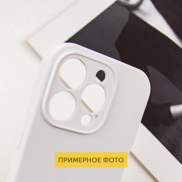 Чохол Silicone Case Full Camera Protective (AA) NO LOGO для Apple iPhone 16 Plus (6.7") Білий / White 379377 фото