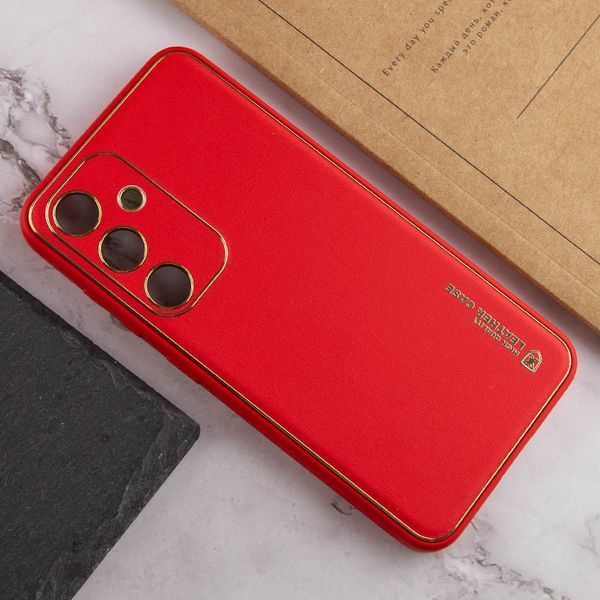 Шкіряний чохол Xshield для Samsung Galaxy S23 Червоний / Red 265086 фото