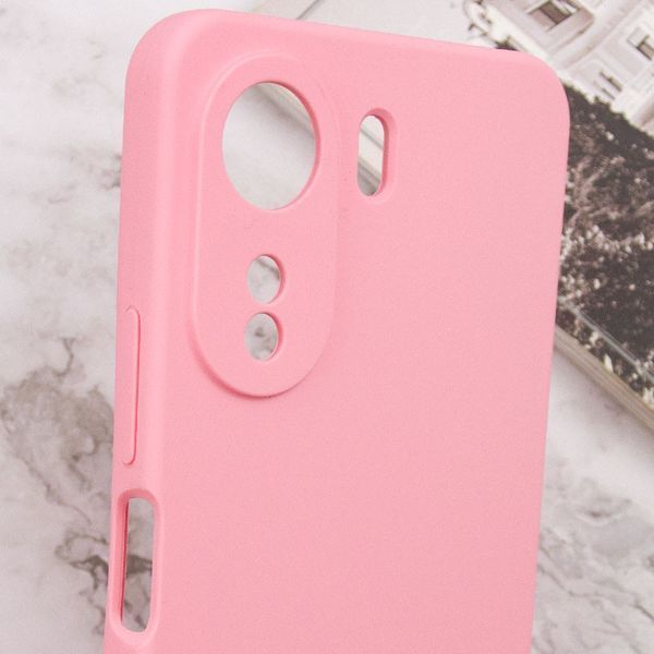 Чохол Silicone Cover Lakshmi Full Camera (AAA) для Xiaomi Redmi 13C / Poco C65 Рожевий / Light pink 286946 фото