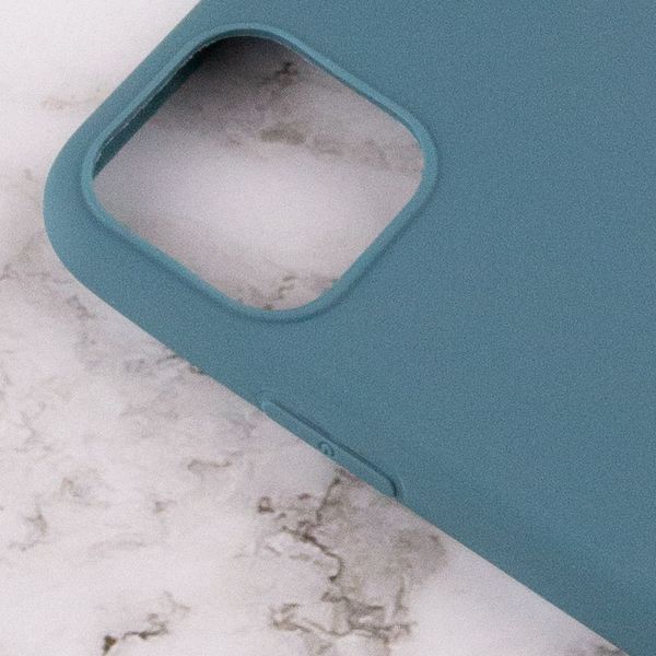 Силіконовий чохол Candy для Apple iPhone 12 Pro Max (6.7") Синій / Powder Blue 201840 фото
