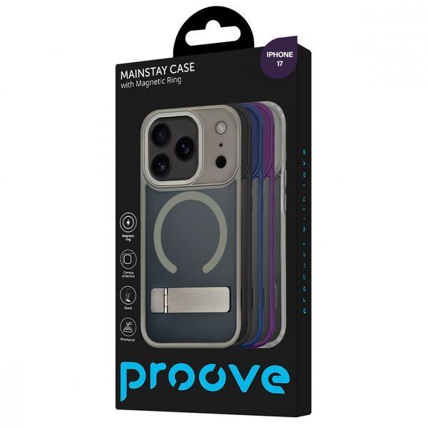 Чохол Proove Mainstay Case with Magnetic Ring iPhone 17 deep purple (PCMCIP170004) 400111 фото