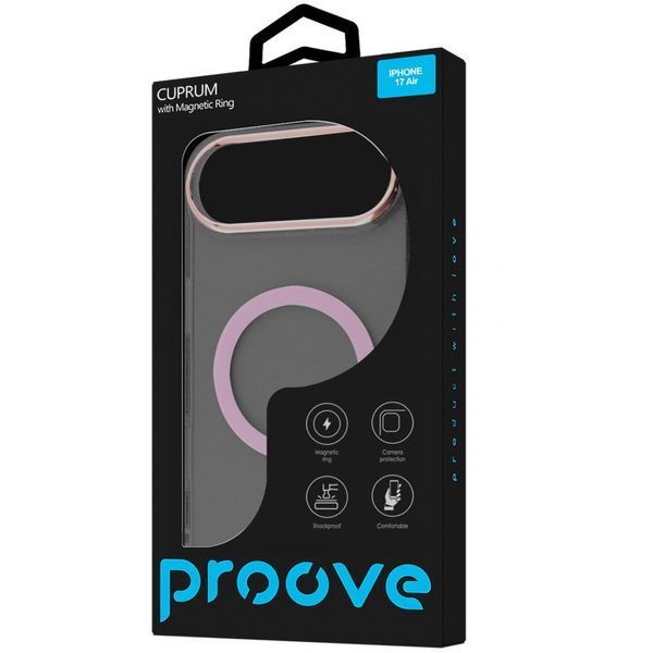 Чохол Proove Cuprum Case with Magnetic Ring iPhone 17 Air white 400658 фото