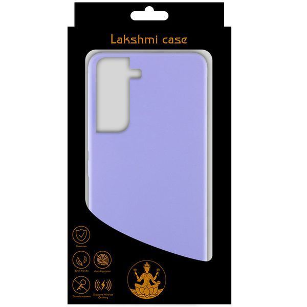 Чохол Silicone Cover Lakshmi (AAA) для Samsung Galaxy S21 FE Бузковий / Dasheen 288454 фото