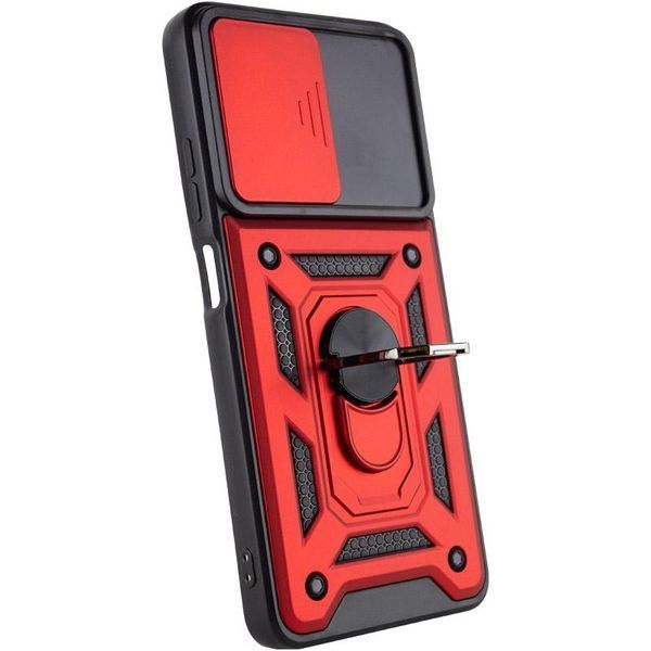 Чохол Ummi Camshield Serge Ring для Xiaomi Redmi 9C / Redmi 10A Червоний 396353 фото