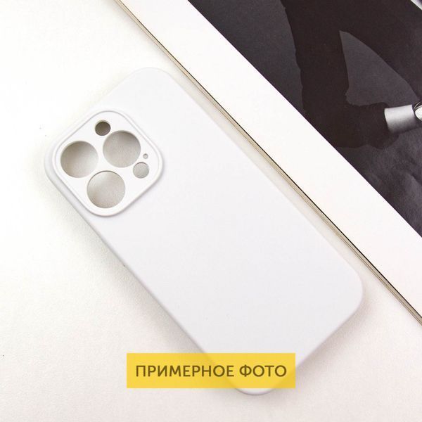 Чохол Silicone Case Full Camera Protective (AA) NO LOGO для Apple iPhone 16 Plus (6.7") Білий / White 379377 фото