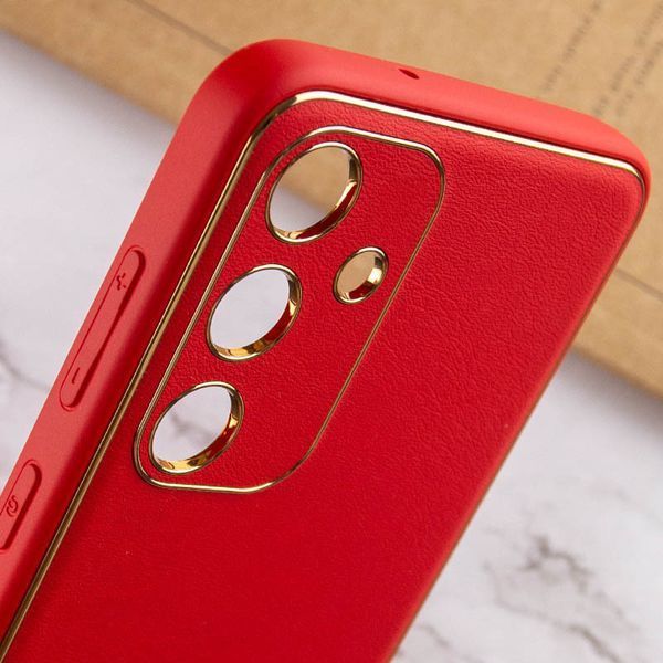 Шкіряний чохол Xshield для Samsung Galaxy S23 Червоний / Red 265086 фото
