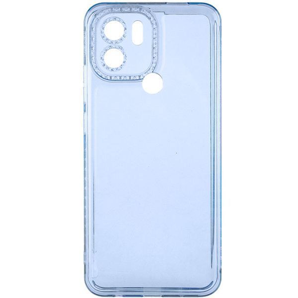 Чохол TPU Starfall Clear для Xiaomi Poco C51 Блакитний 270461 фото