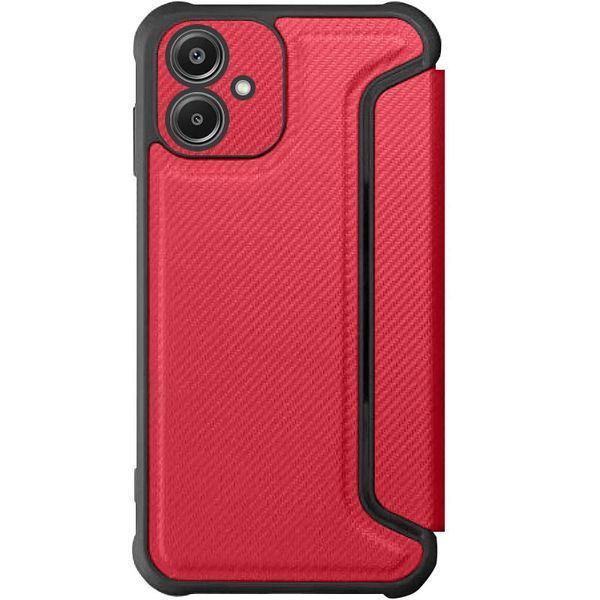 Шкіряний чохол книжка GETMAN Razor (PU) для Samsung Galaxy A06 Red 346559 фото