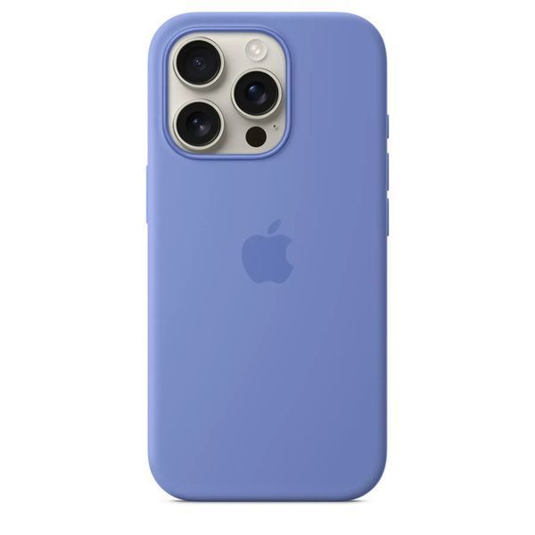 Чохол-накладка Apple iPhone 16 Pro Apple Silicone Case MagSafe Periwinkle 356903 фото