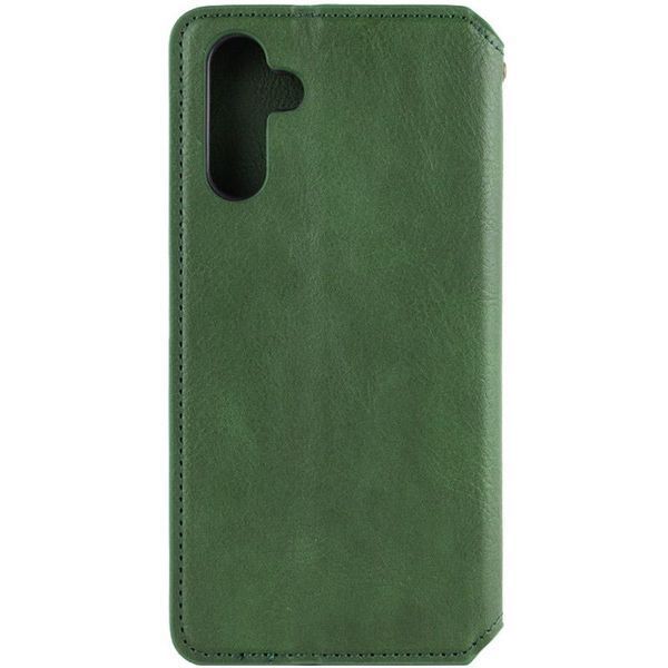Шкіряний чохол-книжка GETMAN Cubic (PU) для Samsung Galaxy A17 5G Зелений 391240 фото