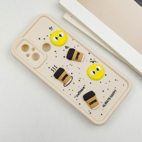 Чохол TPU Toys Case для Xiaomi Redmi 12C / Poco C55 Sand / Always Happy 327704 фото