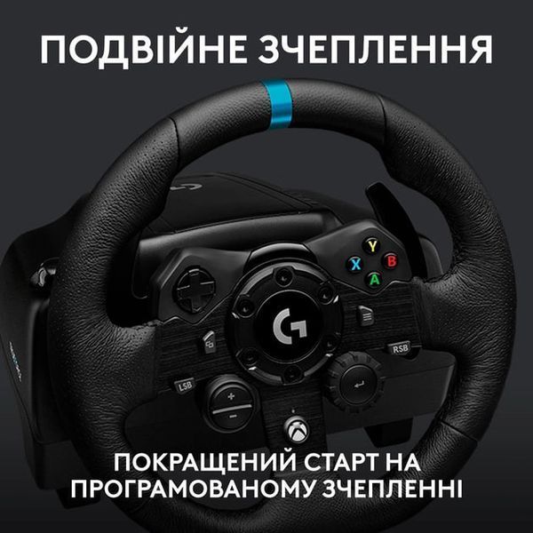 Кермо Logitech G923 For Xbox One And PC Black (941-000158) 284326 фото