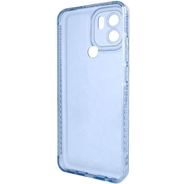 Чохол TPU Starfall Clear для Xiaomi Poco C51 Блакитний 270461 фото