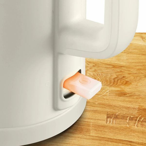 Електрочайник Tefal Thermo Protect, 1.5л, пластик, нержавіюча сталь, світло-бежевий (KO140AE0) 369738 фото
