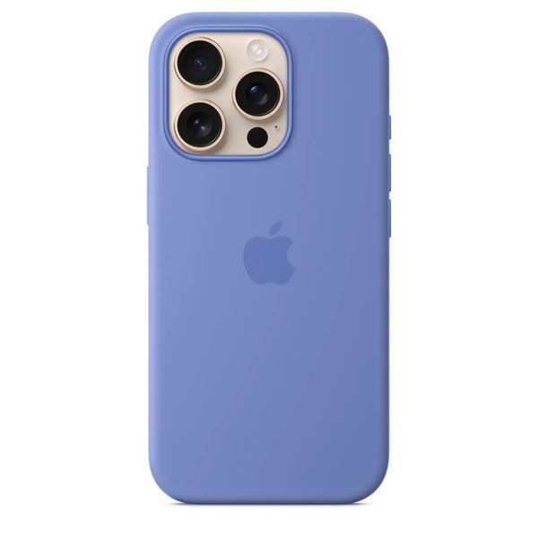 Чохол-накладка Apple iPhone 16 Pro Apple Silicone Case MagSafe Periwinkle 356903 фото