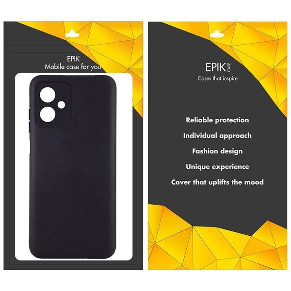 Чохол TPU Epik Black Full Camera для Motorola Moto G54 Чорний 285980 фото