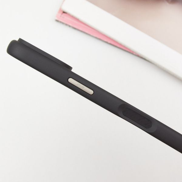 TPU+PC чохол Blueo Skin Friendly Frosted with MagSafe для Apple iPhone 16 (6.1") Чорний 319477 фото