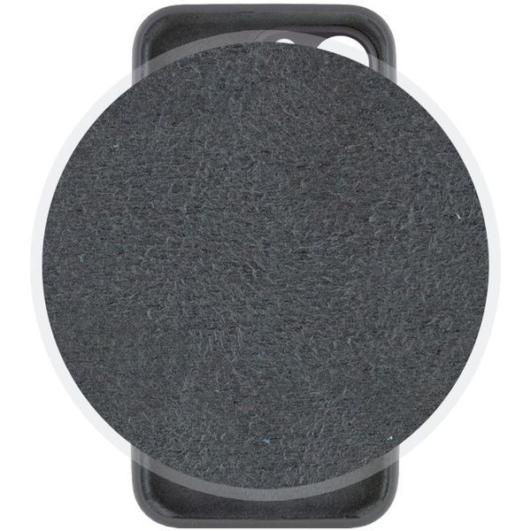 Чохол Silicone Case Full Camera Protective (AA) для Apple iPhone 15 Pro Max (6.7") Сірий / Dark Gray 280259 фото