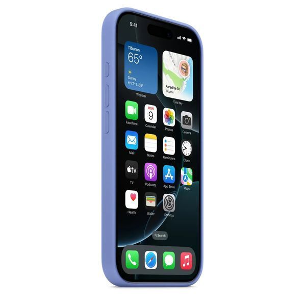Чохол-накладка Apple iPhone 16 Pro Apple Silicone Case MagSafe Periwinkle 356903 фото