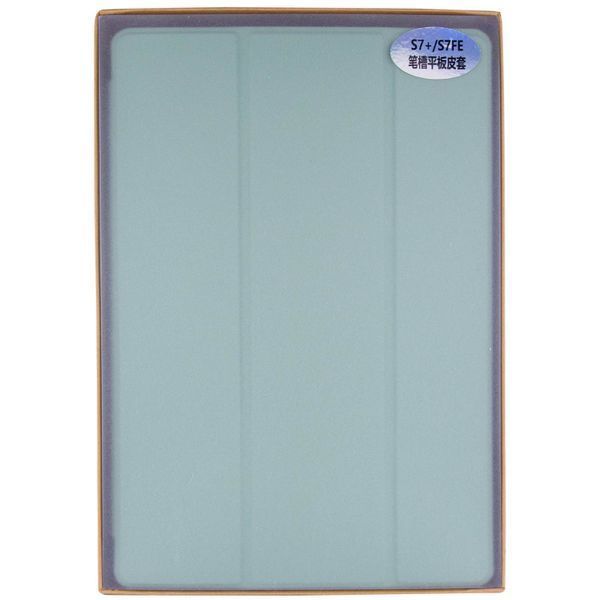 Чохол-книжка Book Cover (stylus slot) для Samsung Galaxy Tab S7 FE 12.4" / S7+ / S8+ М'ятний / Mint 272064 фото