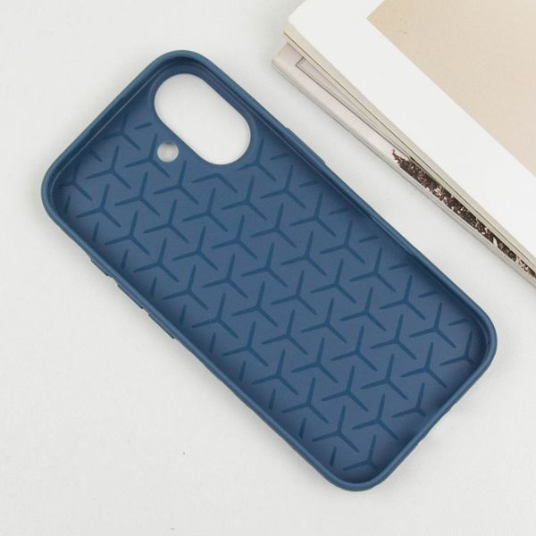 Чохол TPU Weaving для Apple iPhone 16 (6.1") Blue 328224 фото