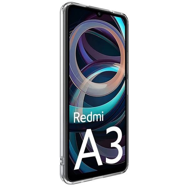 TPU чохол Epic Transparent 1,5mm Full Camera для Xiaomi Redmi A3 Безбарвний (прозорий) 288515 фото