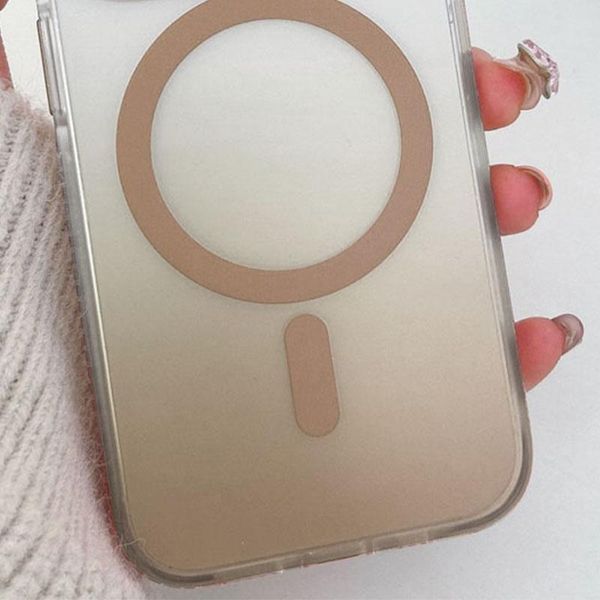 Чохол TPU+PC Phantom with MagSafe для Apple iPhone 16 (6.1") Golden 355778 фото